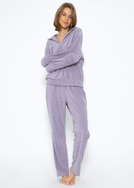 Terry Pants - purple
