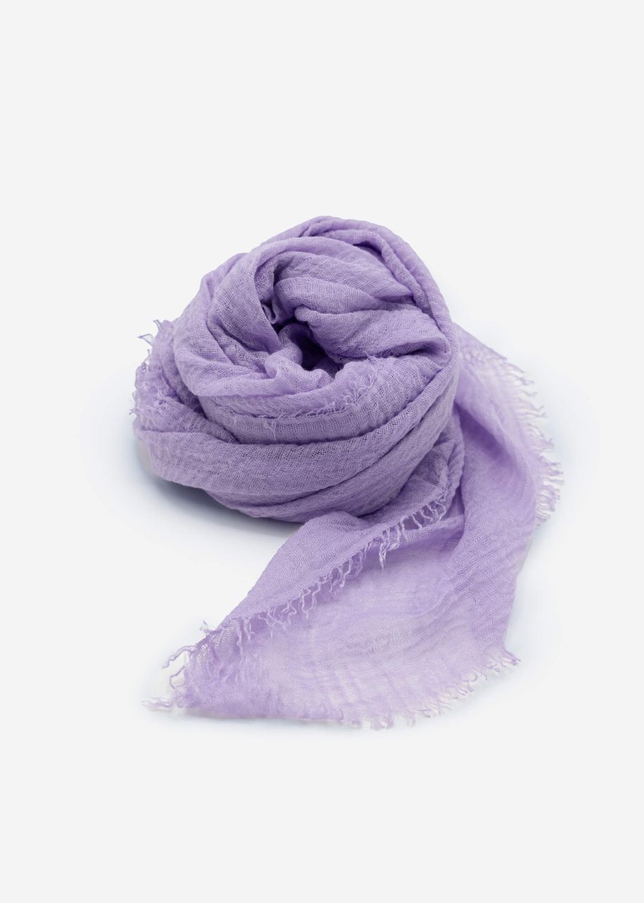 Muslin scarf - lilac