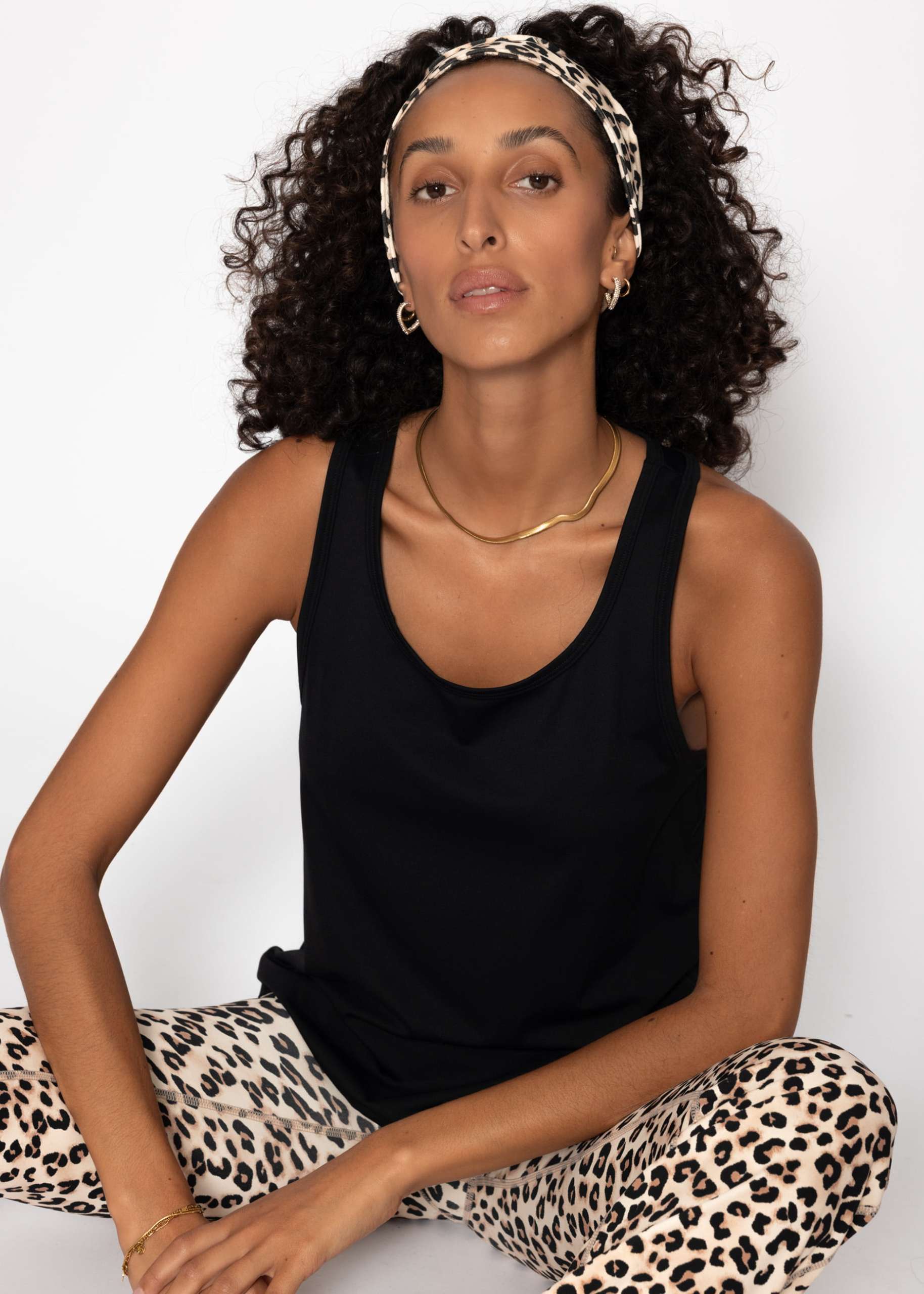 Sport tank top - black