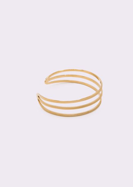 Three-link bracelet, gold