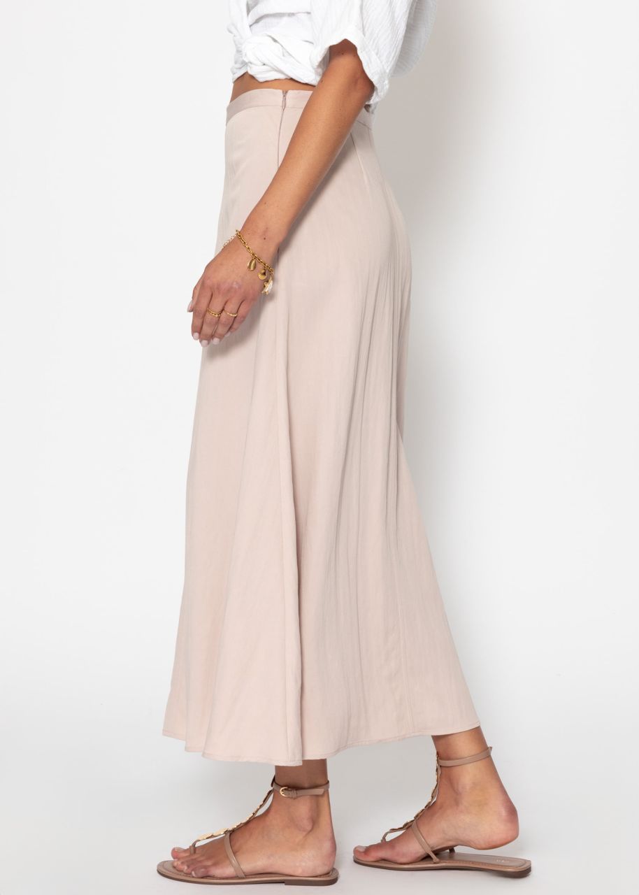 Casual maxi skirt - pink