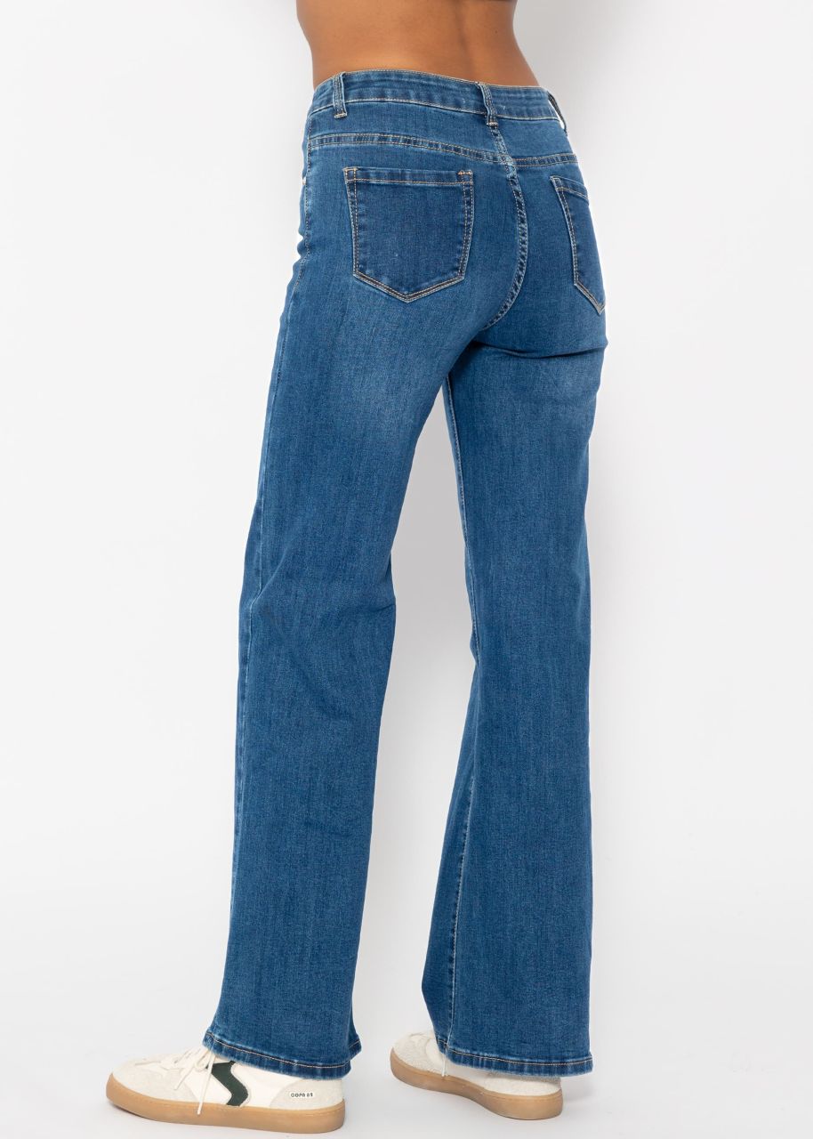 Flared jeans - blue