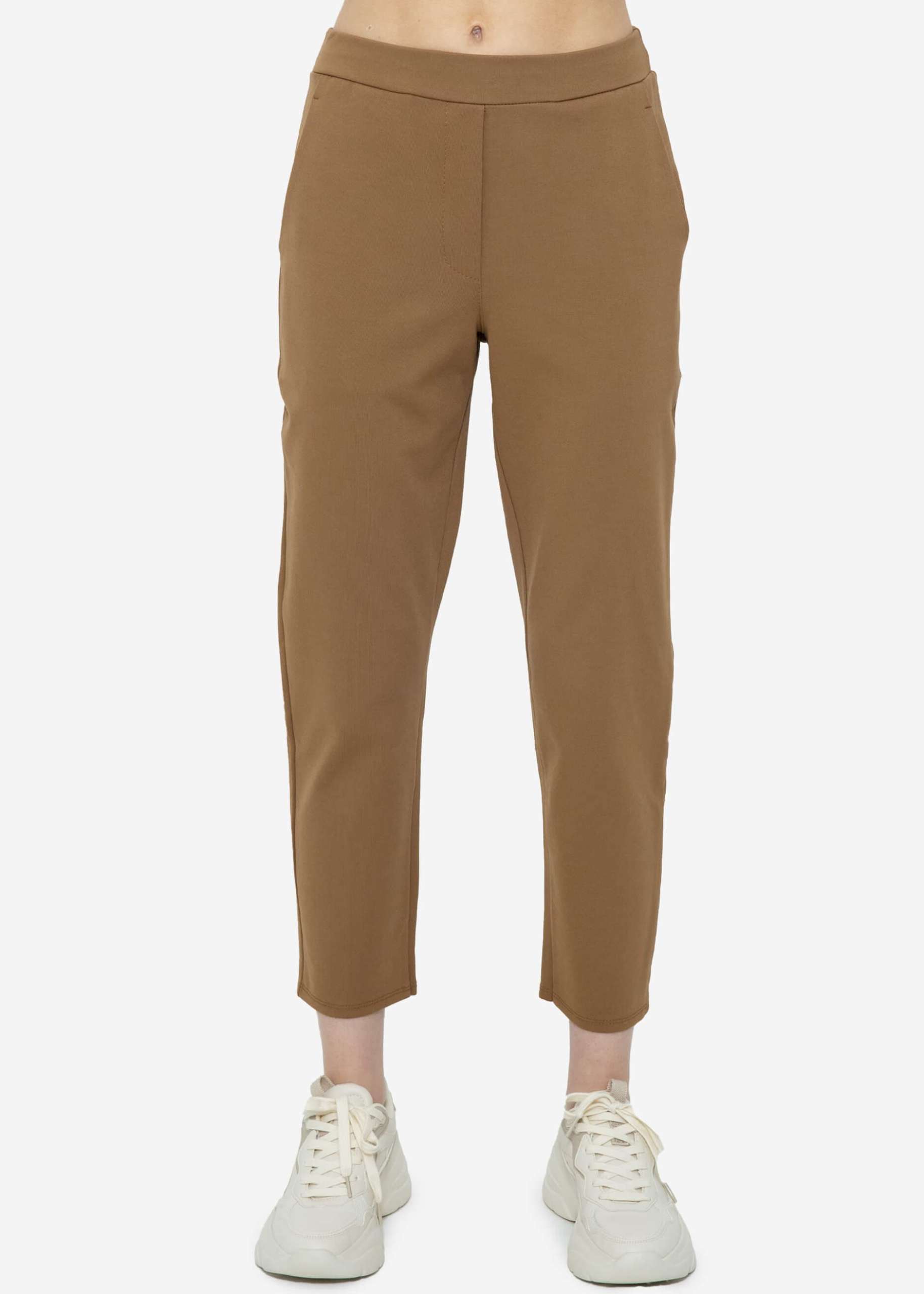 Jersey Chinos, camel