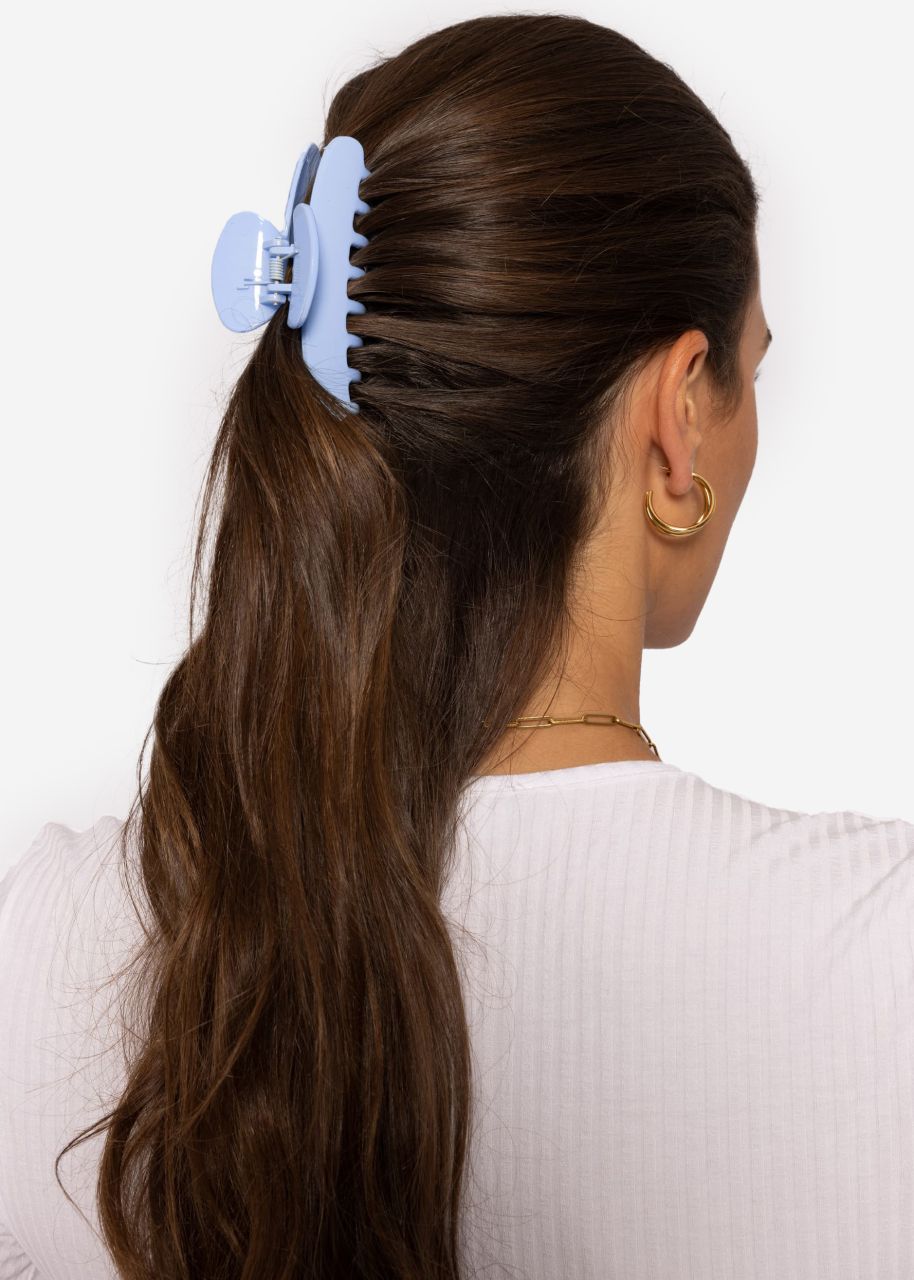 Hair clip, blue