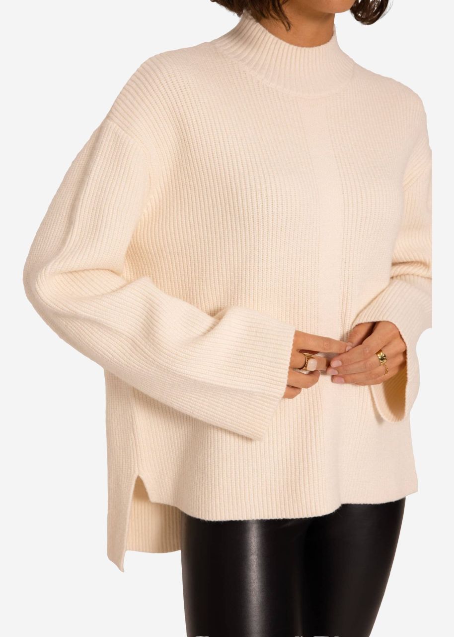 Turtleneck jumper - offwhite