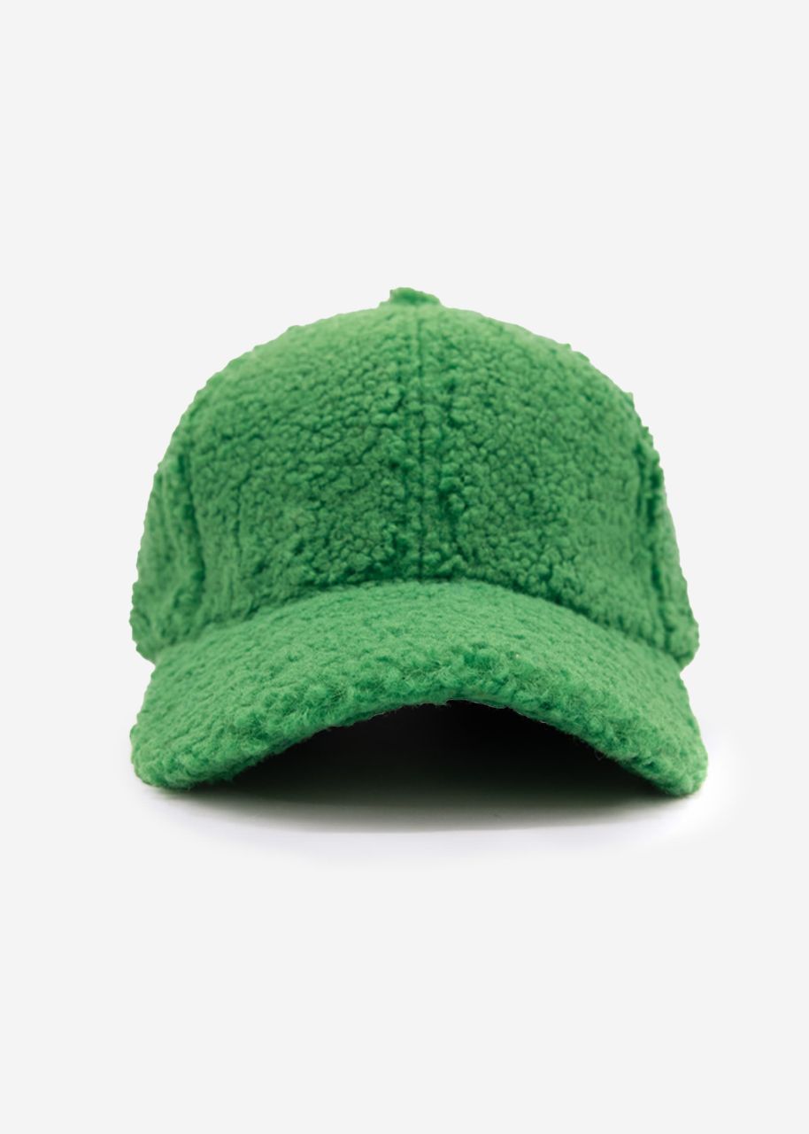 Teddy cap, green