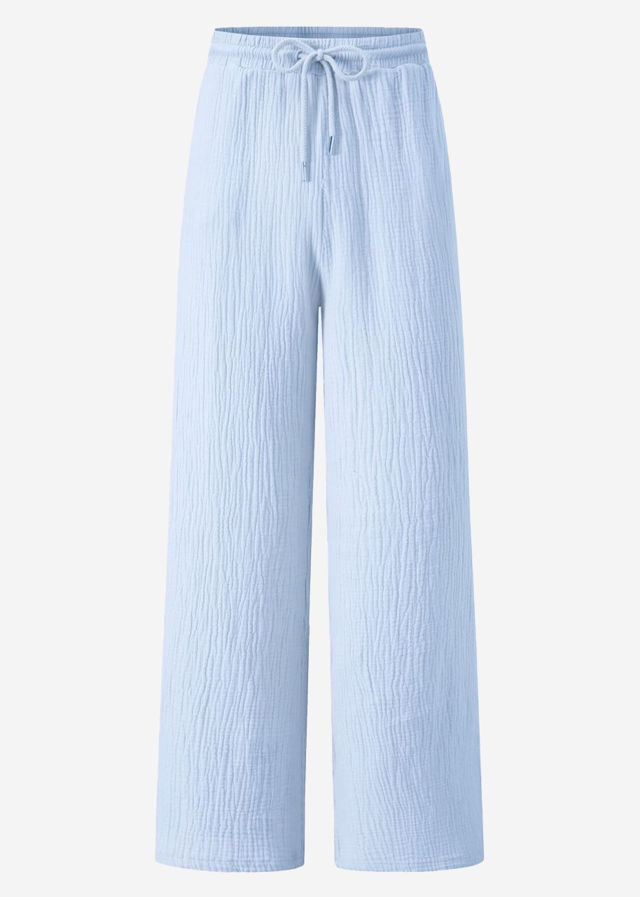 Muslin Pants, light blue