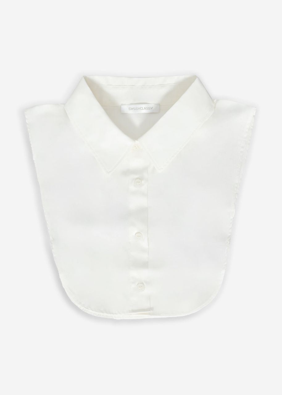 Blouse insert - white