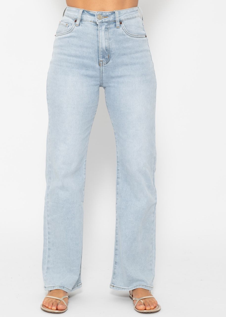 Straight leg jeans - light blue