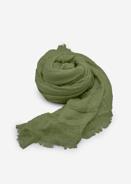 Muslin scarf - khaki