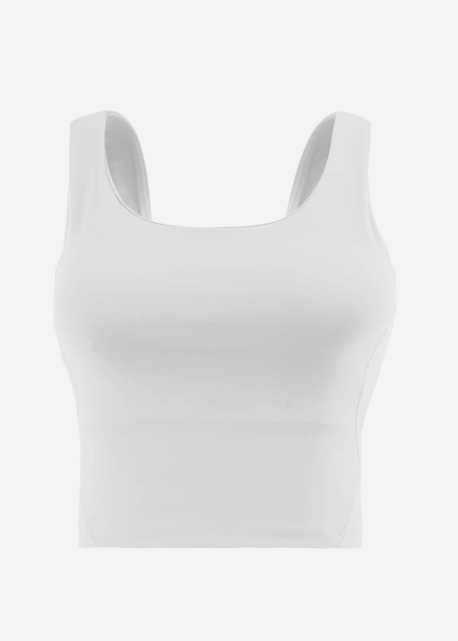 Basic sports bra - white