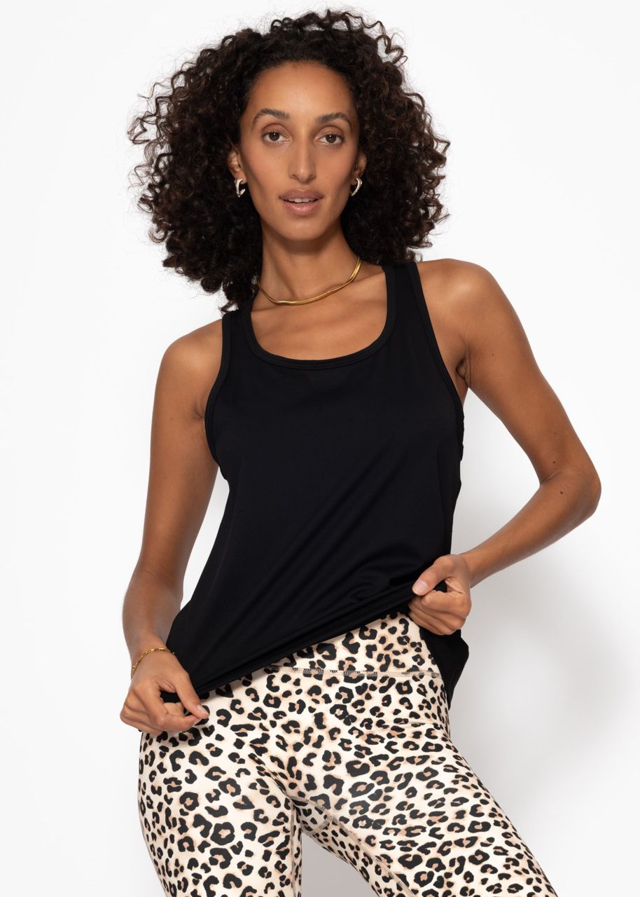 Sport tank top - black