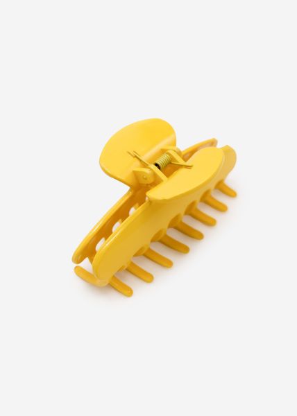 Hair clip, yellow