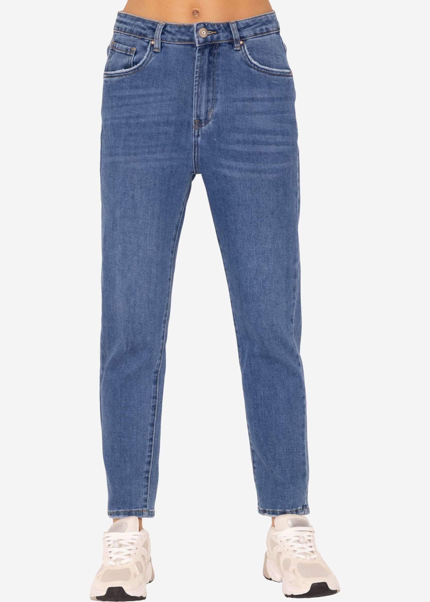 Straight Leg Jeans, blue