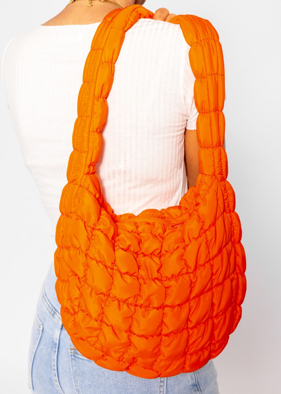 Quilted bag - orange