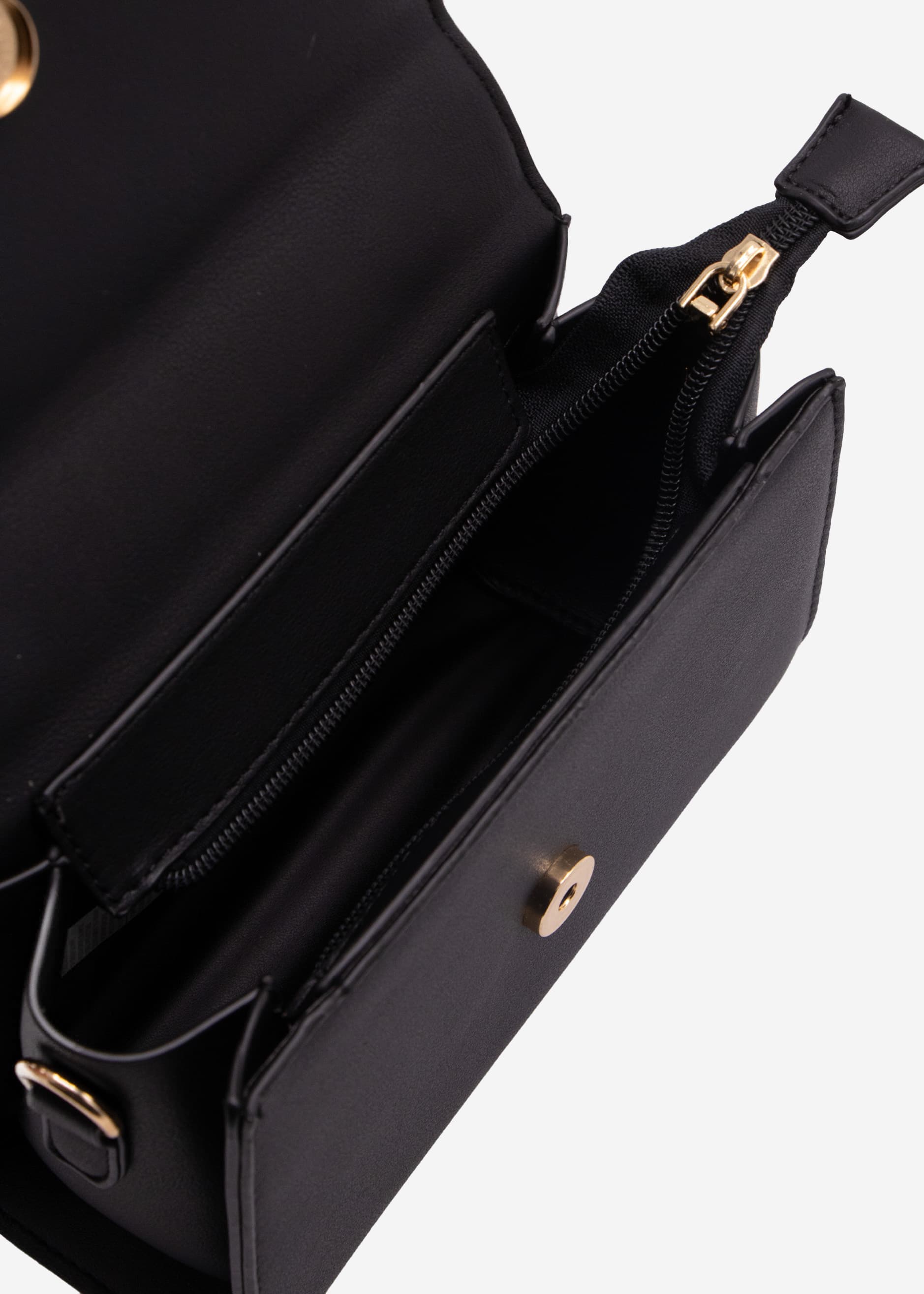 Bag with chain detail black Handbags Bags SassyClassy