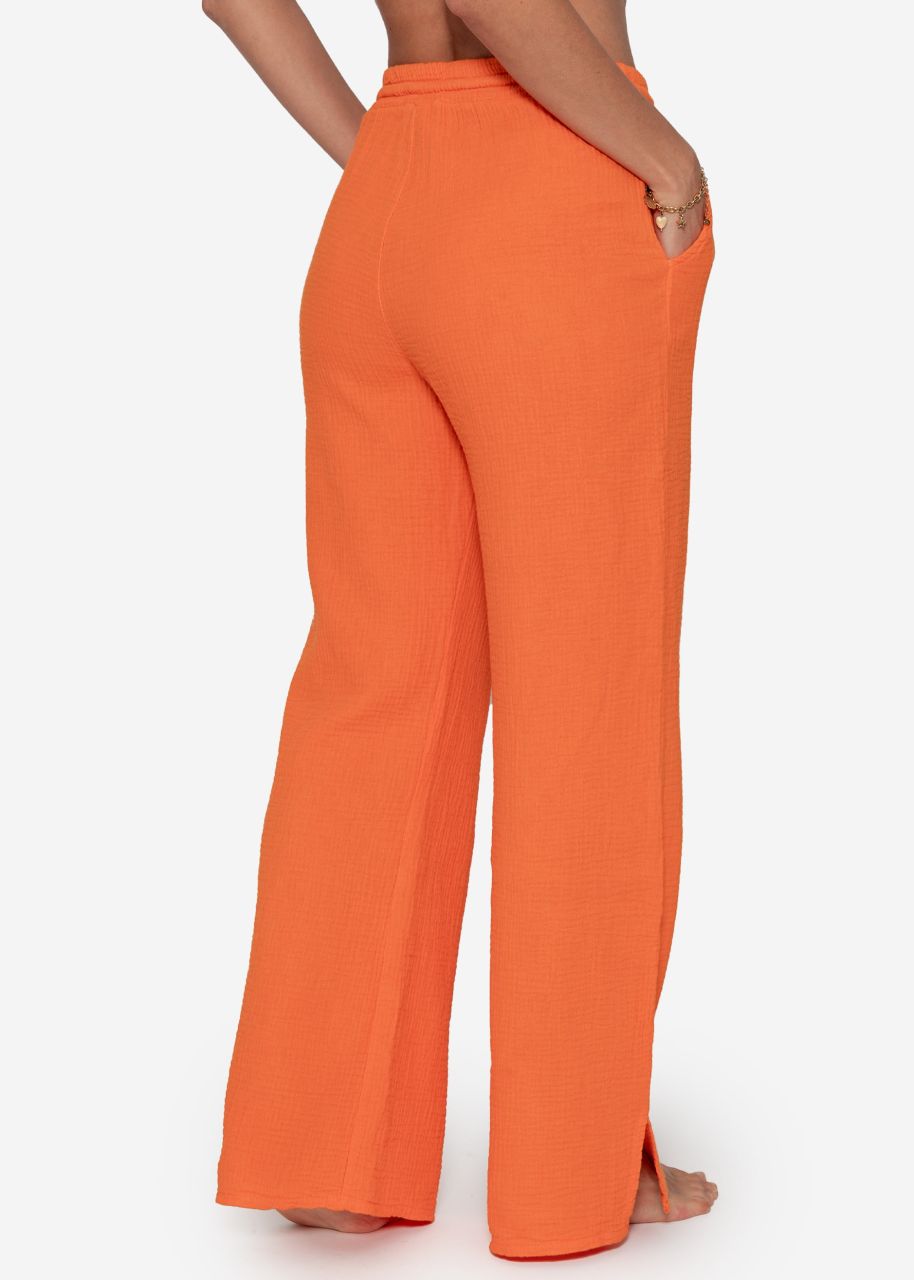 Muslin Pants, orange