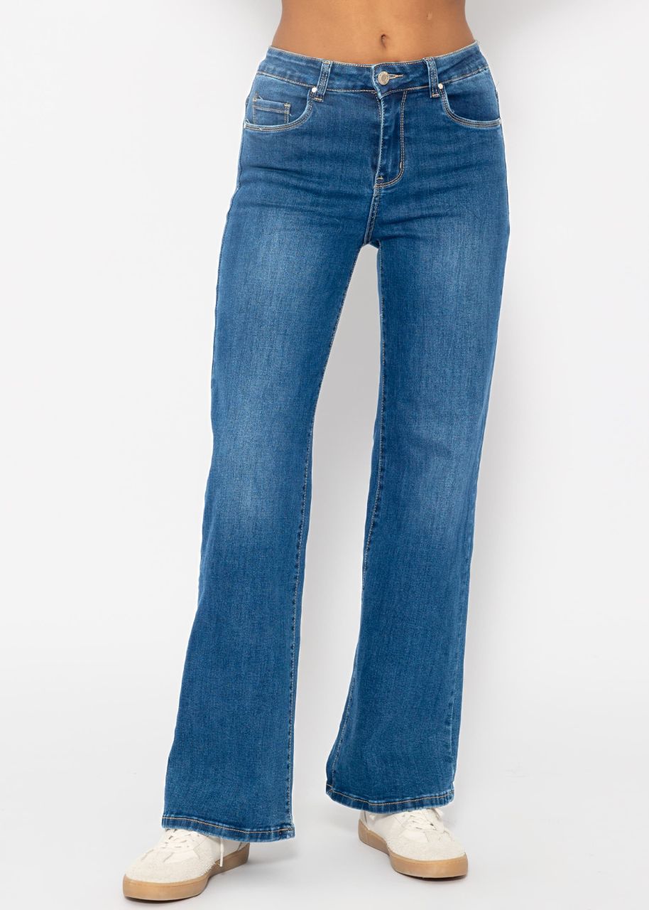 Flared jeans - blue