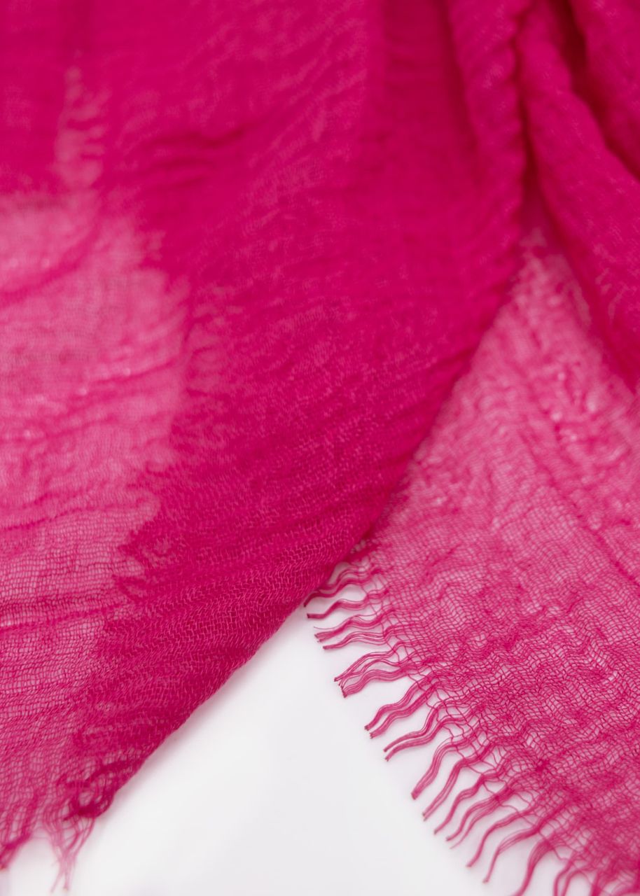 Muslin scarf, pink