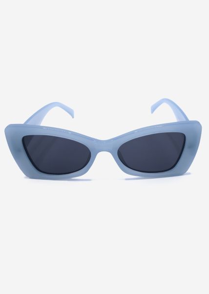 Square sunglasses - light blue