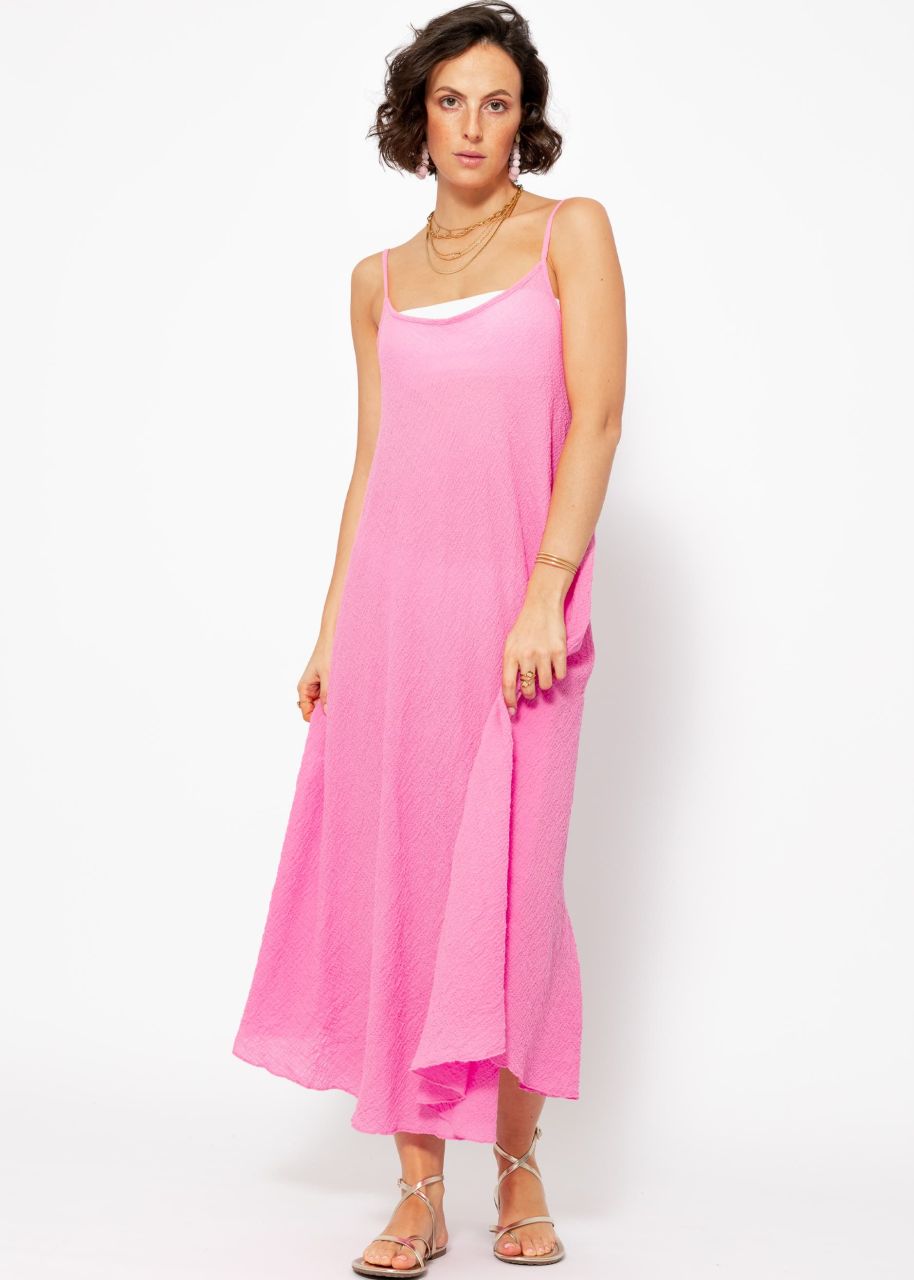 Muslin beach dress - pink