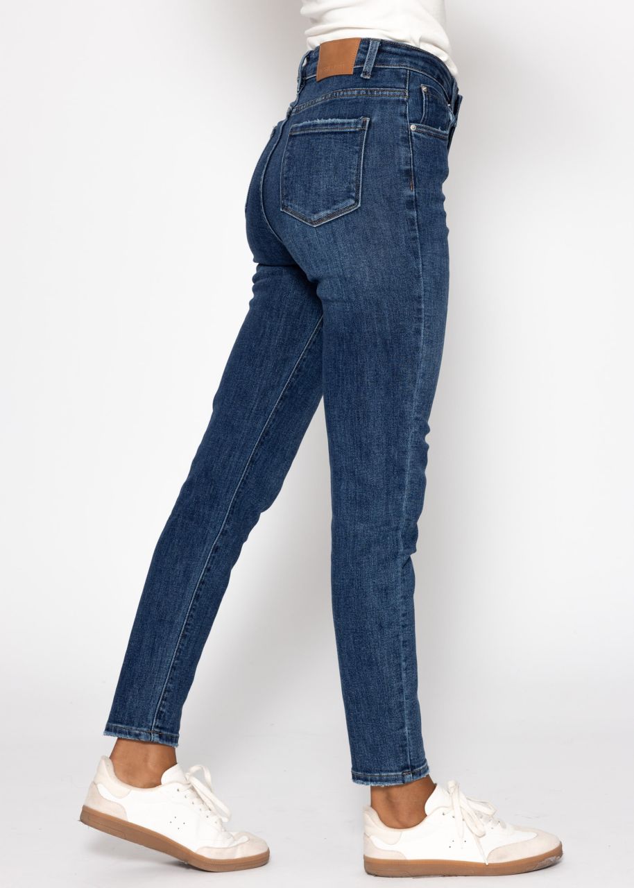 Highwaist jeans - dark blue