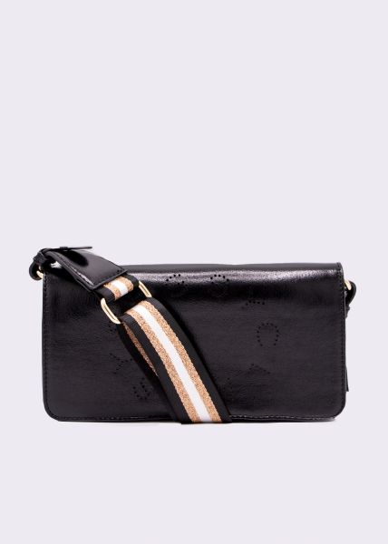 Shiny SASSYCLASSY handbag, black