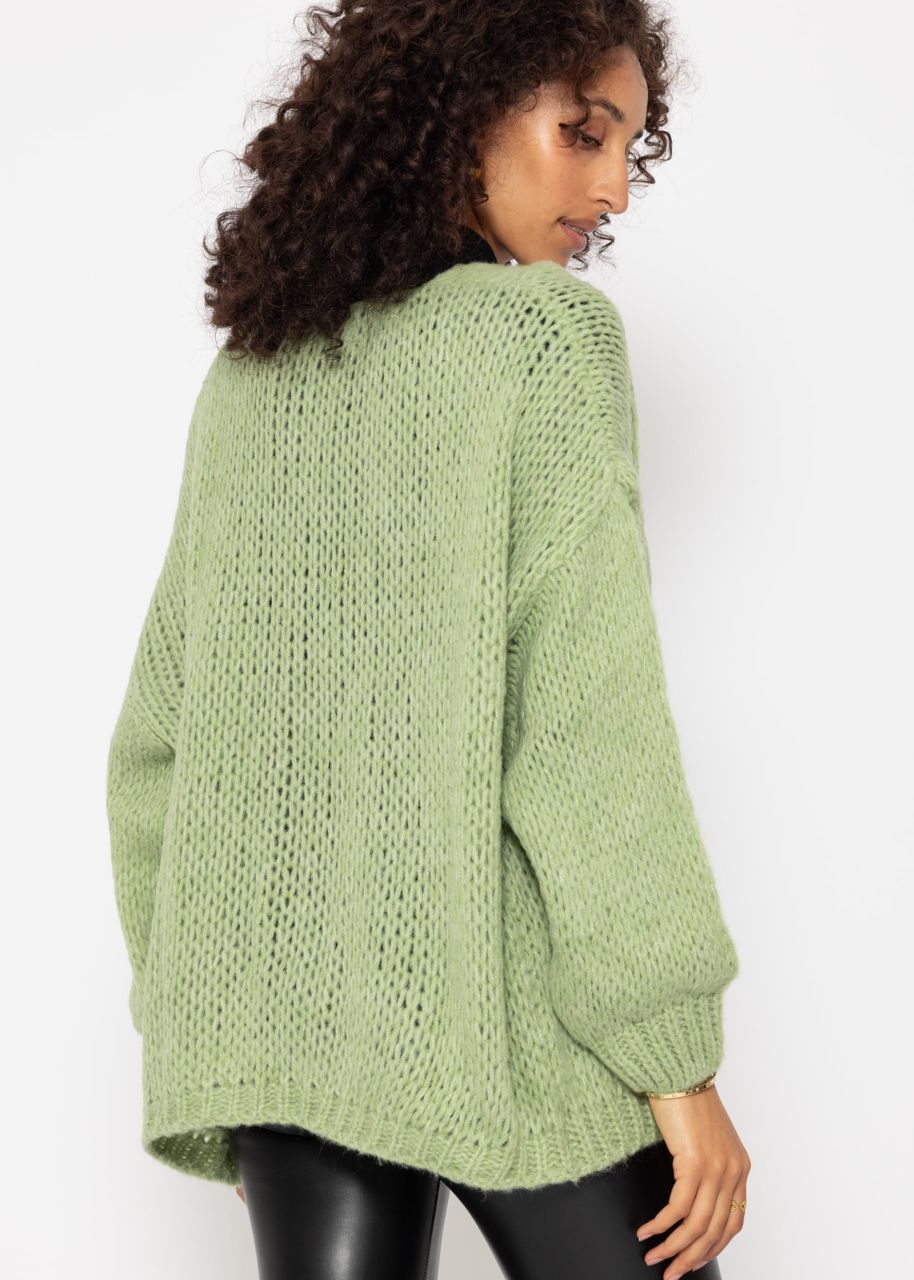 Oversize Cardigan - light green