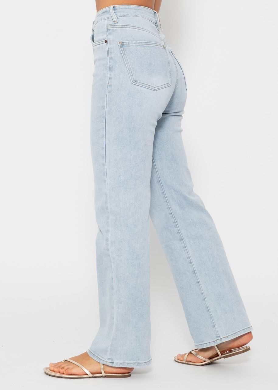 Straight leg jeans - light blue