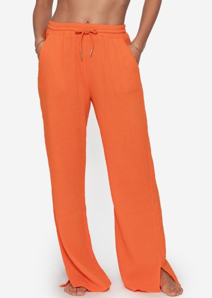 Muslin Pants, orange