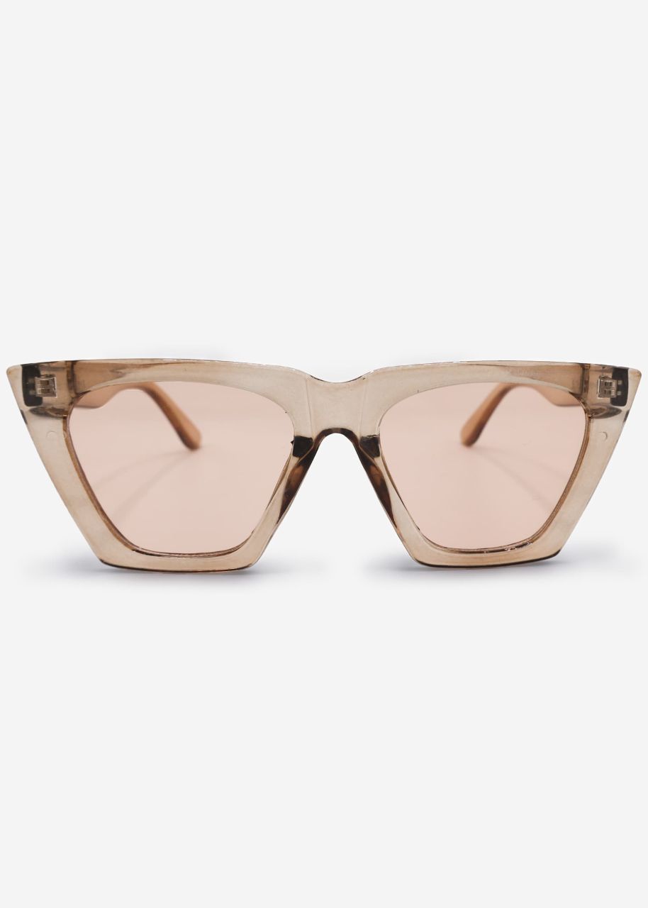 Cat Eye sunglasses - brown