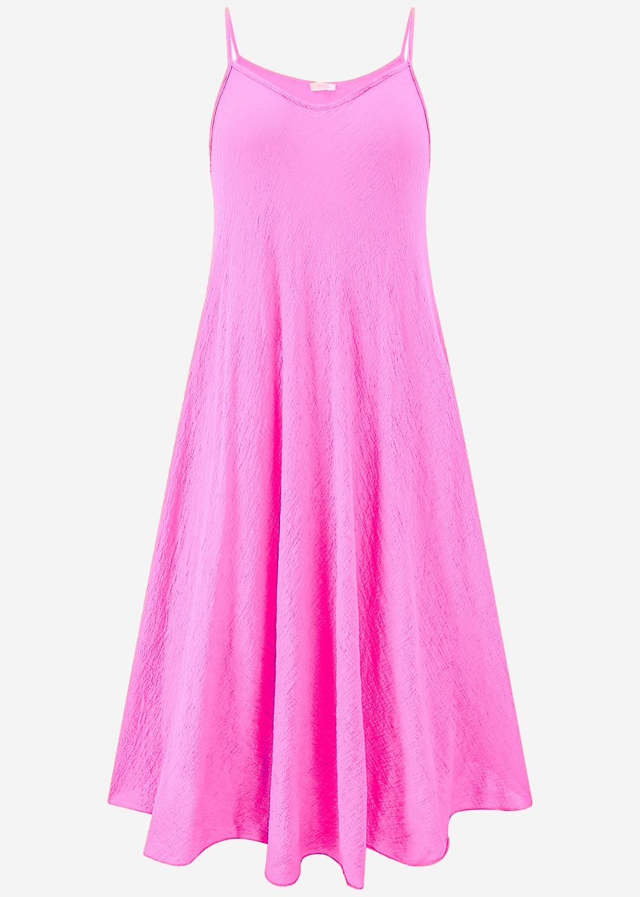 Muslin beach dress - pink