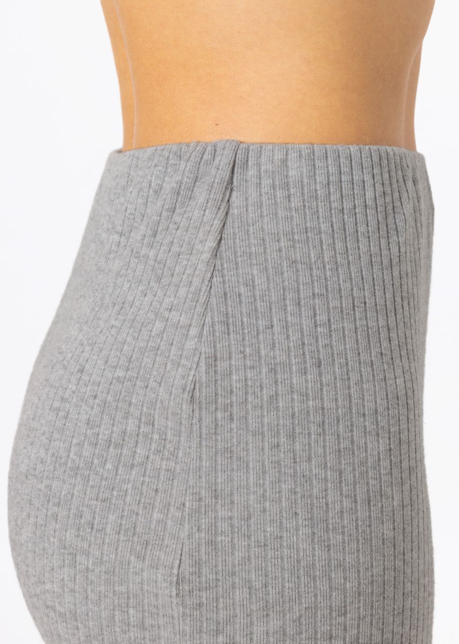 Rip Jersey Skirt, grey