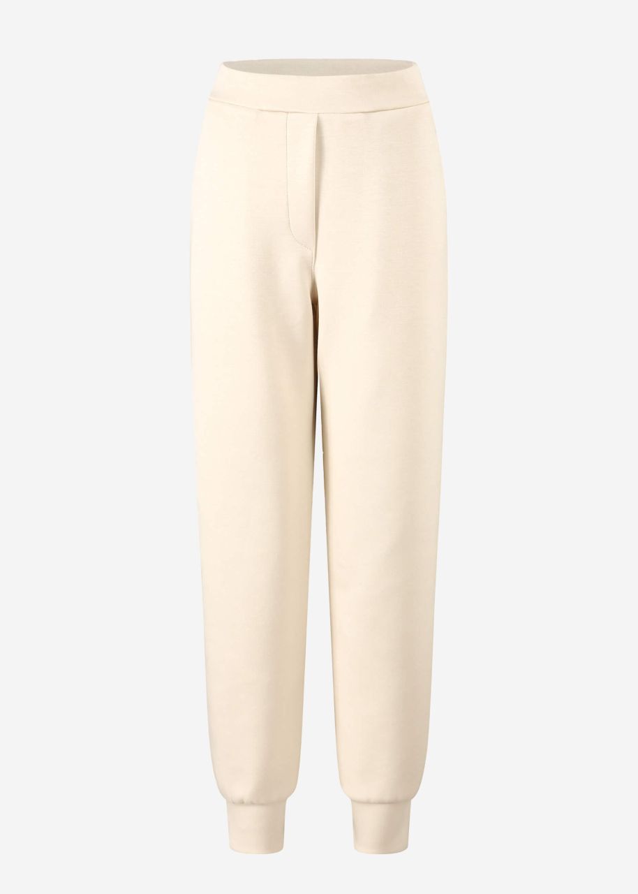 Soft jogging trousers - offwhite