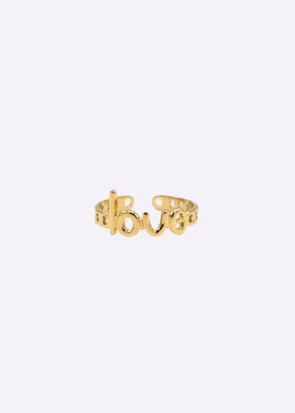"Love" ring, gold