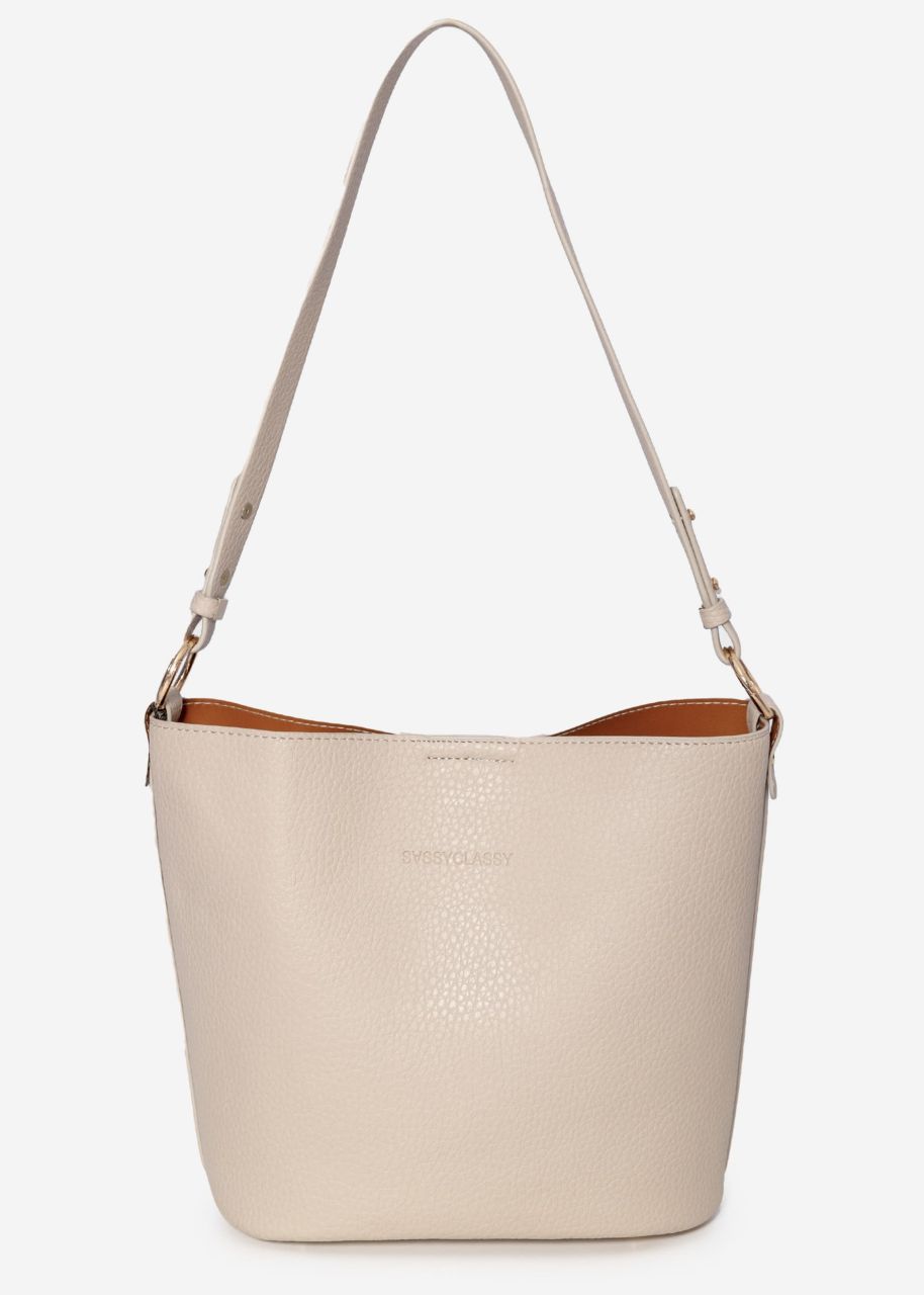 Pouch bag - beige