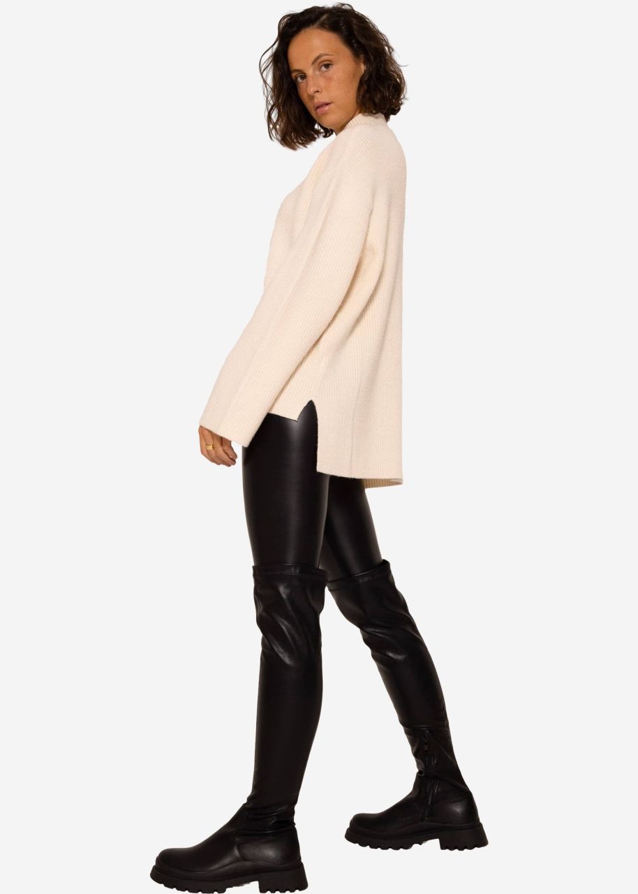 Turtleneck jumper - offwhite