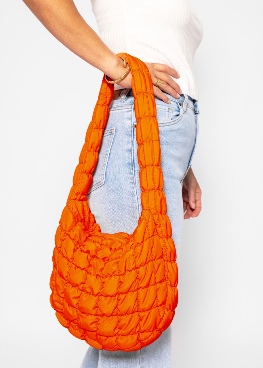 Quilted bag - orange