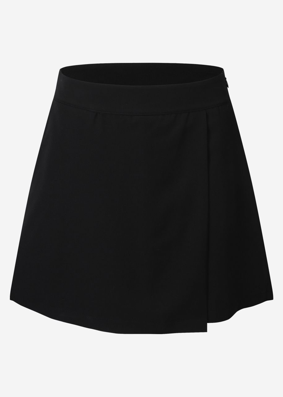 Trouser skirt - black