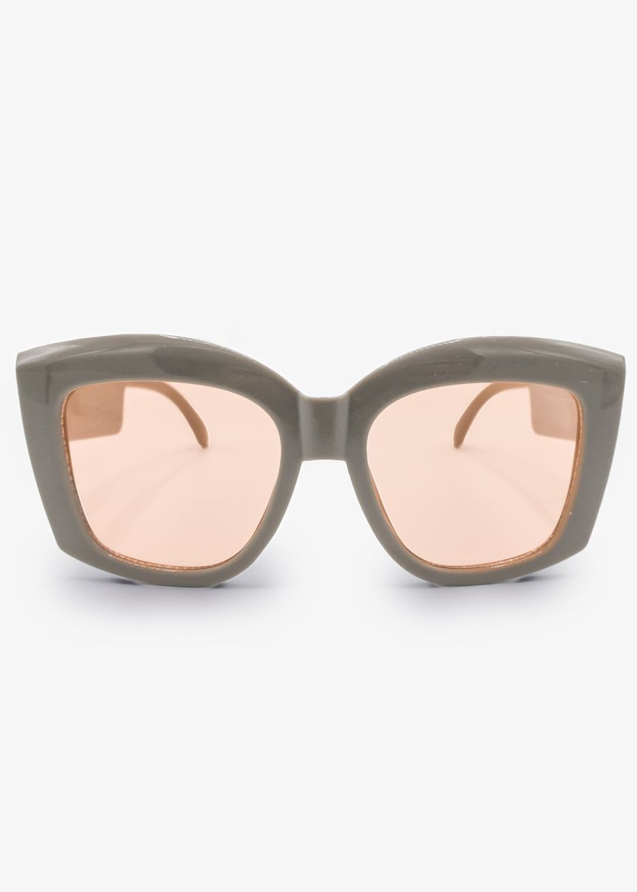 Oversize sunglasses - grey