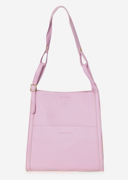 Bag with adjustable strap - baby pink