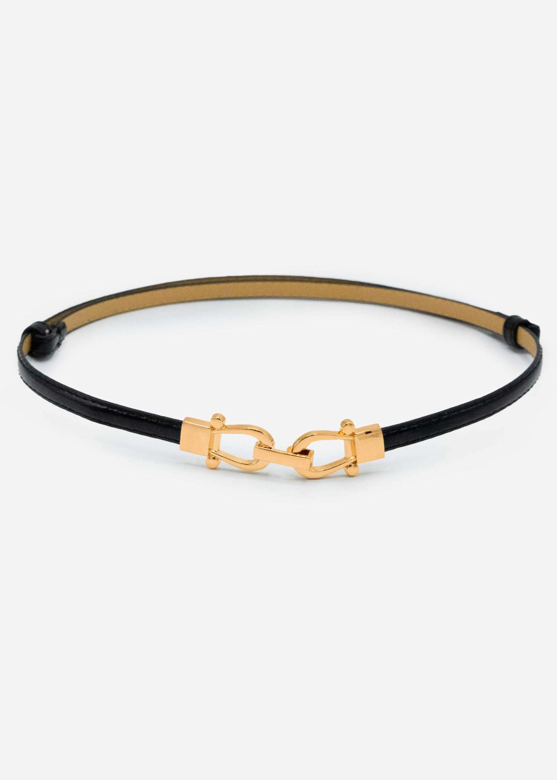 Adjustable patent belt - black