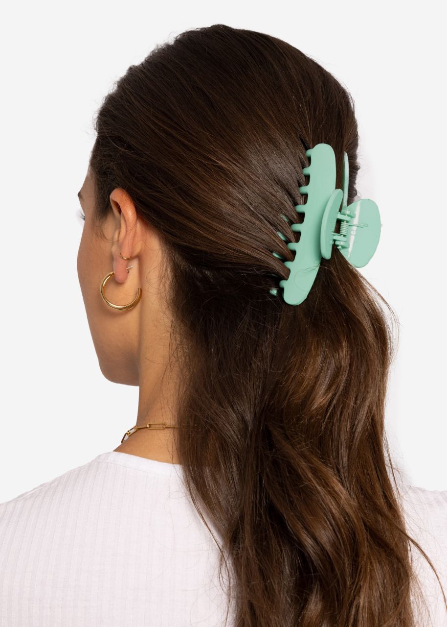 Hair clip, turquoise