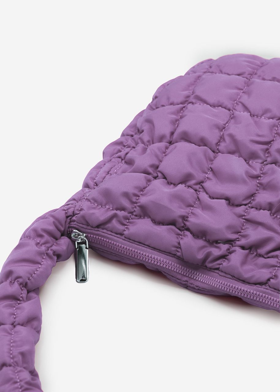 Quilted bag - lilac