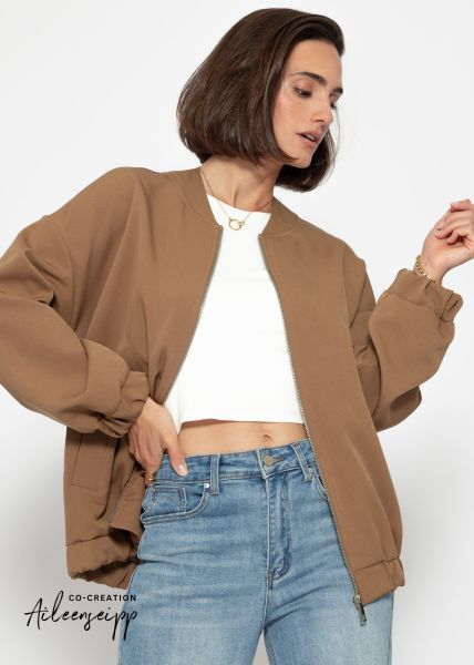 Bomber jacket - brown