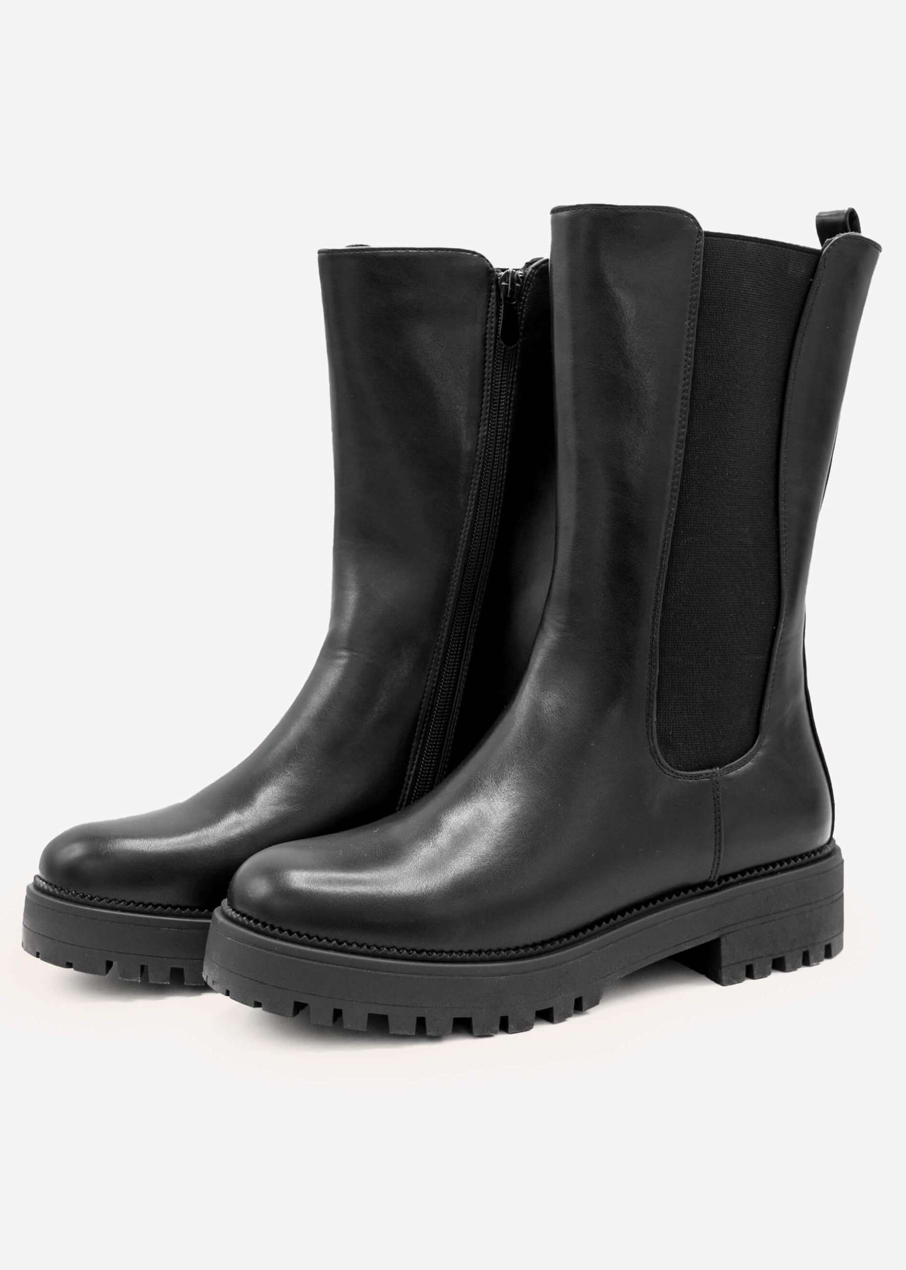 Higher combat boots, black