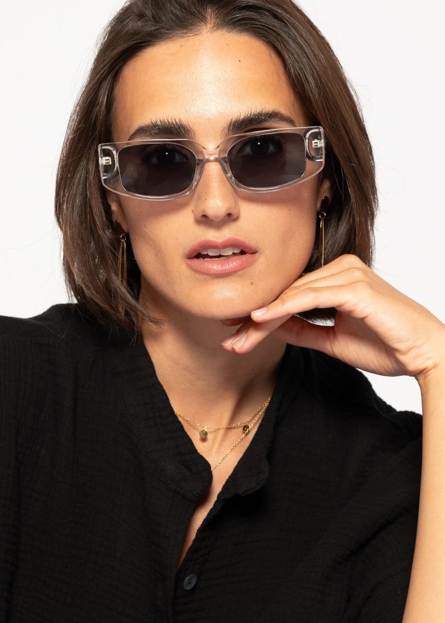 Transparent sunglasses - grey