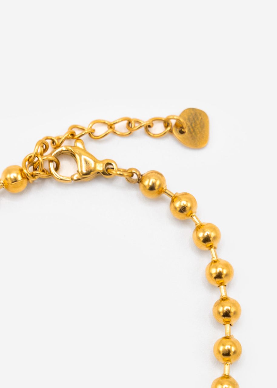 Ball bracelet - gold