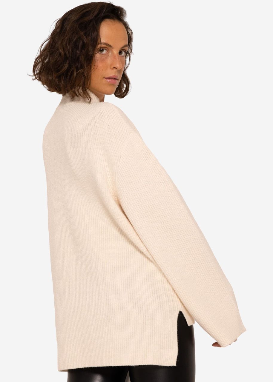 Turtleneck jumper - offwhite