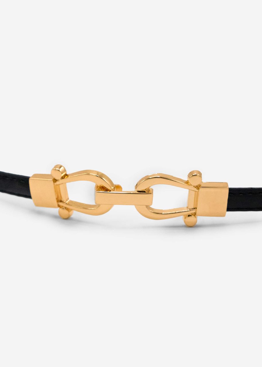 Adjustable patent belt - black